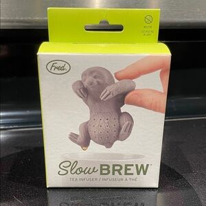 Fred Slow Brew Sloth Tea Infuser in Gray